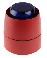 vtb32-db-rbbl Cranford Controls Combi 32 Series Blue Sounder Beacon, 18 → 35 V dc, Wall Mount, 93dB at 1 Metre