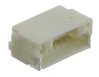 sm08b-nshss-tblfsn JST NSH Series Right Angle Surface PCB Header, 8 Contact(s), 1 mm Pitch, 1 Row, Shrouded