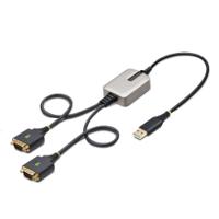 2p1ffc-usb-serial StarTech.com USB 2.0 USB A Male to DB-9, RS232 Male Interface Adapter