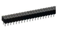 801-87-020-10-012101 Preci-Dip 801 Series Straight Through Hole PCB Header, 20 Contact(s), 2.54 mm Pitch, 1 Row, Unshrouded