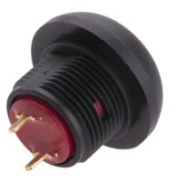 820-7606 RS PRO Miniature Push Button Switch, Momentary, PCB, 13.6mm Cutout, SPST, 32/125V ac, IP67