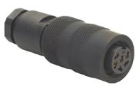 bk-14-0 Turck Circular Connector, 14 Contacts, Cable, M16 Connector, Plug, Female, IP67, BK Series