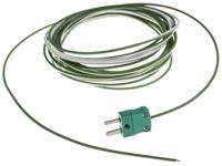 872-2632 RS PRO Type K Exposed Junction Thermocouple 5m Length, 1/0.376mm Diameter → +250°C
