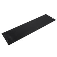439-3334 RS PRO Black Aluminium Front Panel, 3U, Shielded, 12.7 x 74mm