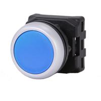 188-1122 RS PRO Blue Spring Return Push Button Head, 22mm Cutout, IP65