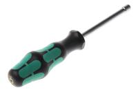 05029460001 Wera Hexagon Nut Driver, 5 mm Tip, 70 mm Blade, 168 mm Overall