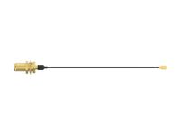 2016682-4 TE Connectivity 2016682 Series Female SMA to Male UMCC, 200 mm 50 Ω