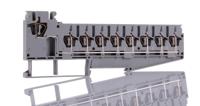 3031047 Phoenix Contact ZPV 1.5 Series Grey DIN Rail Terminal Block, 0.14 → 4mm², 3-Level, Spring Cage Termination