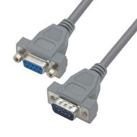 csm9mf-5 L-Com Male DB9 to Female DB9 Serial Cable, 5ft PVC, CSM Series