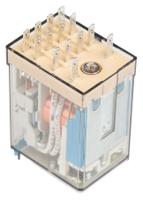 553491100094 Finder Plug In Relay, 110V dc Coil, 7A Switching Current, 4PDT