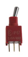 401-709 RS PRO Toggle Switch, PCB Mount, On-On, SPDT, Through Hole Terminal
