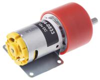 454-0833 RS PRO Brushed Geared DC Geared Motor, 7.92 W, 12 V dc, 29 Ncm, 197 rpm, 6mm Shaft Diameter