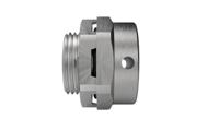 acdp1sem2010 Peppers Locknut, Cable Conduit Fitting, 20mm, Stainless Steel, Steel