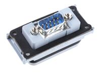 1689705 Phoenix Contact D Sub Adapter Male 9 Way D-Sub to Male 9 Way D-Sub