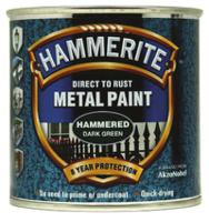 5084834 Hammerite Metal Paint in Hammered Green 2.5L