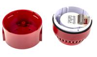 8210112full-0028x Eaton Red Sounder Beacon, 9 → 28 V dc, IP54, IP65, Panel Mount, 101dB at 1 Metre
