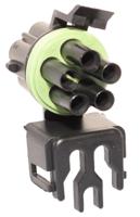 12034342 Delphi, Weather-Pack Automotive Connector Plug Black Cable Mount 5 Way, Crimp Termination