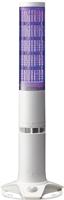 la6-5dsnwb-poe Patlite LA6-POE Series Clear Buzzer Signal Tower, 5 Lights, Direct Mount