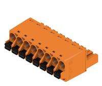 1013750000 Weidmuller, 5.08mm Pitch, BL 5.08, 8 Way, , Pluggable Terminal Block, Plug, Cable Mount, Push In Termination,