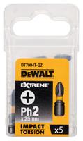 dt7994t-qz DeWALT Phillips Screwdriver Bit, PH2 Tip