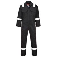 biz5natxxxl Portwest Navy Reusable Hi Vis Overalls, 3XL
