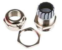 c5013000r SIB SIB-TEC Series Metallic Nickel Plated Brass Cable Gland, PG13 Thread, 7mm min., 13mm max., IP68