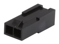 43640-0201 Molex, Micro-Fit Male Crimp Connector Housing, 3mm Pitch, 2 Way, 2 Row