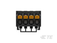 2336488-4 TE Connectivity D-2970 Dynamic Series Pluggable Terminal Block, 4-Contact, 5 mm Pitch, 1-Row