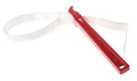 138a30 Facom Strap Wrench, 760 mm Overall, 125mm Jaw Capacity, Metal Handle