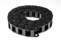 100250480 Igus 10, e-chain Black Cable Chain - Flexible Slot, W36 mm x D23mm, L1m, 48 mm Min. Bend Radius, Igumid G