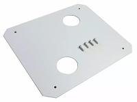 73383801 Spelsberg AK3 Series Mounting Plate for Use with Small Distribution Boards, 240 x 4 x 215mm