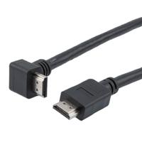 hd21prau-mm-blk-05m L-ComHD21 2.1, 500mm Male HDMI to Male HDMI