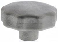 478-999 RS PRO Silver Multiple Lobes Clamping Knob, M8, Threaded Hole