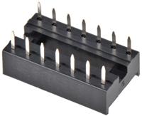 1-2199298-3 TE Connectivity, 1-2199298 2.54mm Pitch Straight 14 Way, Through Hole Standard Pin Ladder IC Dip Socket, 1A