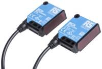 729-5176 RS PRO Through Beam Photoelectric Sensor, Block Sensor, 20 m Detection Range