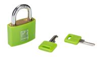 195-8253 RS PRO Key Brass Padlock, Keyed Alike, 6mm Shackle, 40mm Body