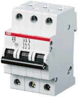 2cds253001r0165-s203-b16 ABB System Pro M Compact S200 MCB, 3P, 16A Curve B, 400V AC, 6 kA Breaking Capacity