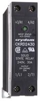 ckrd2430 Sensata Crydom Solid State Relay, 30 A rms Load, DIN Rail Mount, 280 V rms Load, 32 V Control