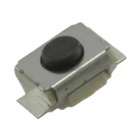 b3u-1000pm Omron IP40 Black Plunger Tactile Switch, SPST 50 mA 0.4mm Surface Mount