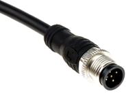 2tla020056r2400-m12-c2012 ABB Jokab Female 5 way M12 to Male 5 way M12 Sensor Actuator Cable, 2 m