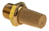t40b3800 Norgren T40 Bronze 10bar Pneumatic Silencer, Threaded, R 3/8 Male