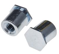 827-495 RS PRO Steel Zinc Plated Self-Clinching Standoff, M4