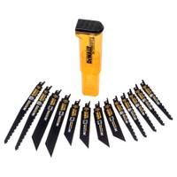 dt99550-qz DeWALT, 4, 6, 14, 18 Teeth Per Inch Multiple Materials Reciprocating Saw Blade, Pack of 13