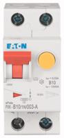 236946-pxk-b101n003-a Eaton RCBO, 10A Current Rating, 1P+N Poles, 30mA Trip Sensitivity, Type B, PXK Range