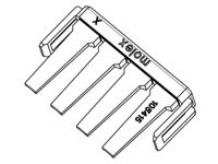 105415-0007 Molex Terminal Position Assurance for use with "Covers the requirements for the application of Mega-Fit 5.70 mm pitch