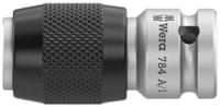 05042750001 Wera 784 A 1/4 in Square Adapter, 30 mm Overall