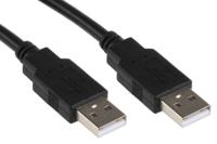 11028908-50 Roline USB 2.0, Male USB A to Male USB A, 800mm