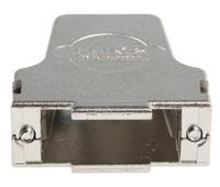 fmk2-k201-1731110061 FCT from Molex FMK Series Die Cast Zinc Angled D Sub Backshell, 15 Way, Strain Relief