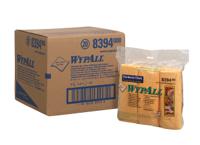 8394 Kimberly Clark Wypall Yellow Cloths for Surface Cleaning, Dry Use, Bag of 6, 400 x 400mm, Repeat Use