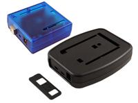 1593hamarbk Hammond Black Arduino Case for use with Arduino Leonardo, Arduino M0 Pro, Arduino Uno, Arduino Yun